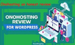 Onohosting an honest review 
